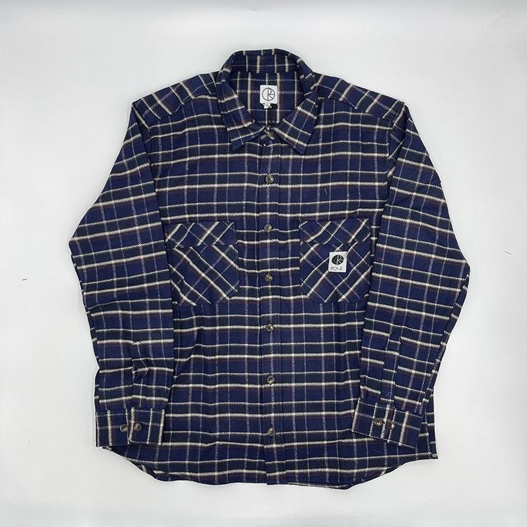 Flannel Shirt (Rich Navy)
