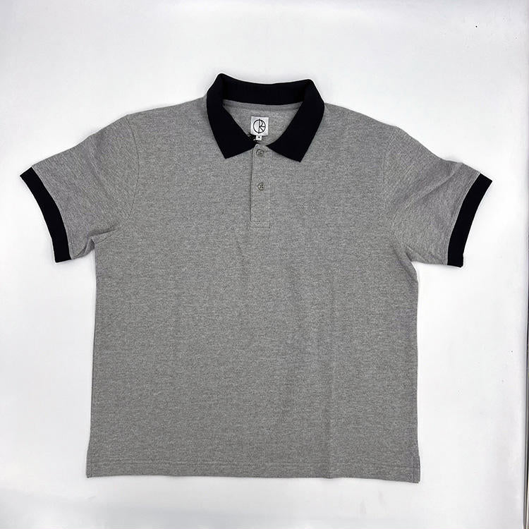 Duo Polo Shirt (Heather Grey)