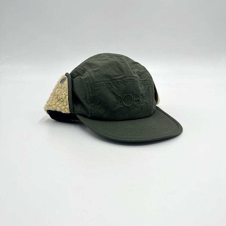 Vilde Sherpa Flap Cap (Army Green)