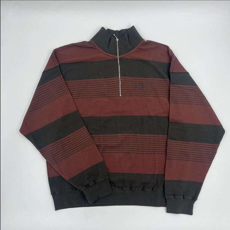 Surf Half Zip L/S (Black/Brownstone)