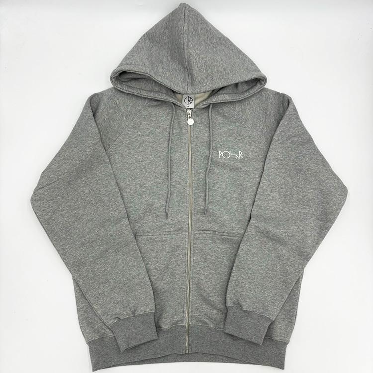 Defalt Zip Hood (Heather Grey)