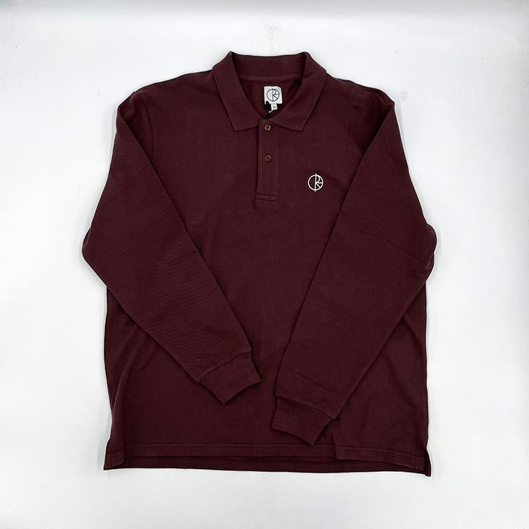 Polo L/S (Bordeaux)