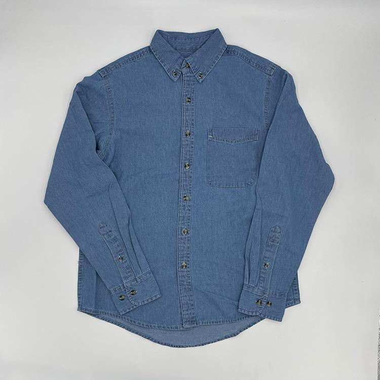 Pop Art Denim Shirt (Denim)
