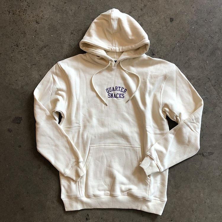 Embroidered Arch Hood (Cream)