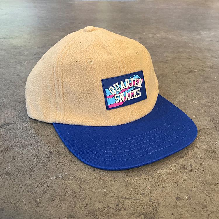 Fleece Cap (Cream/Blue)