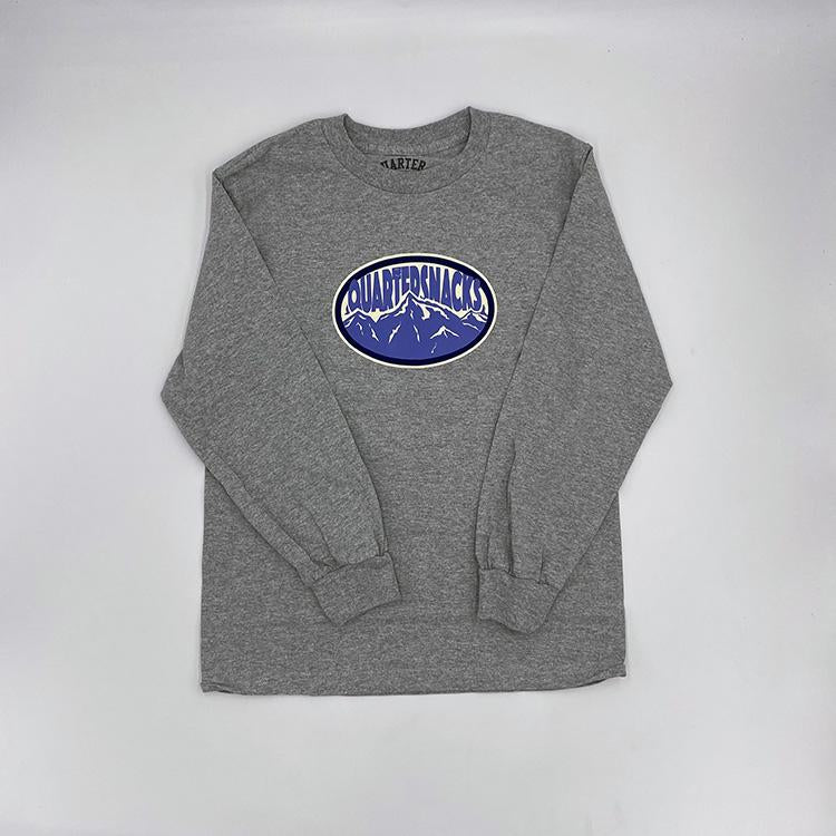 Mountain Longsleeve Tee (Grey)