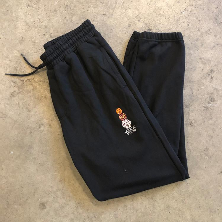 Embroidered Sweatpants (Black)