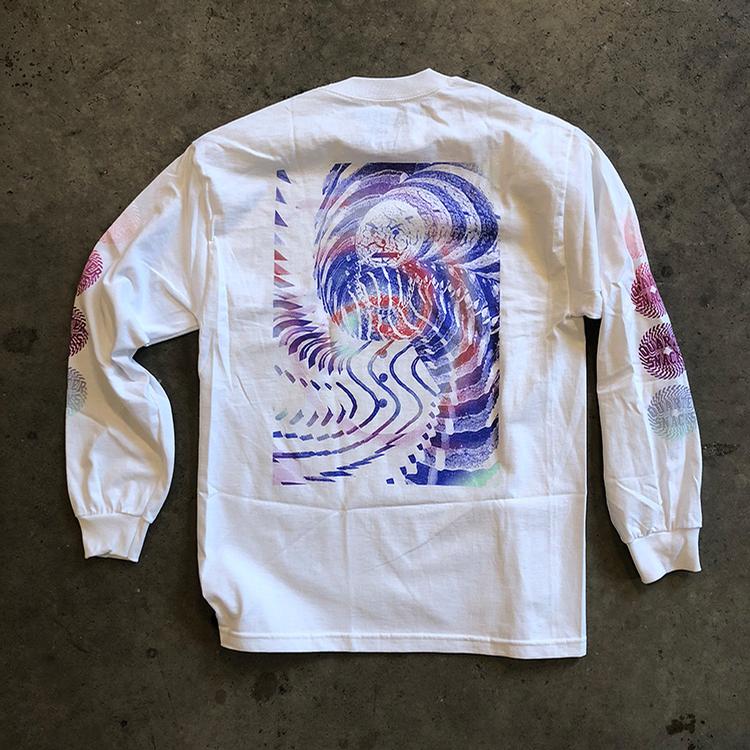 Trippy L/S Tee (White)