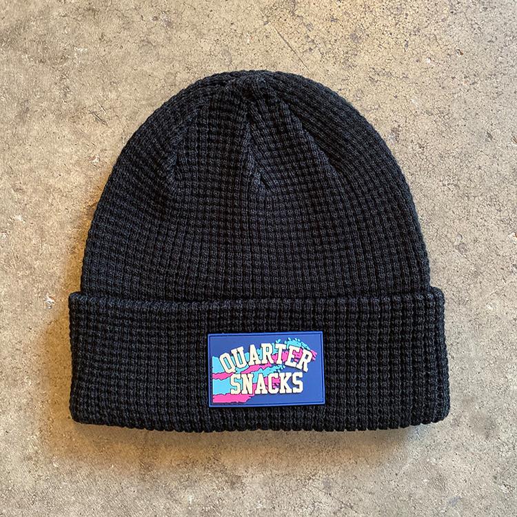 Waffle Beanie (Black)