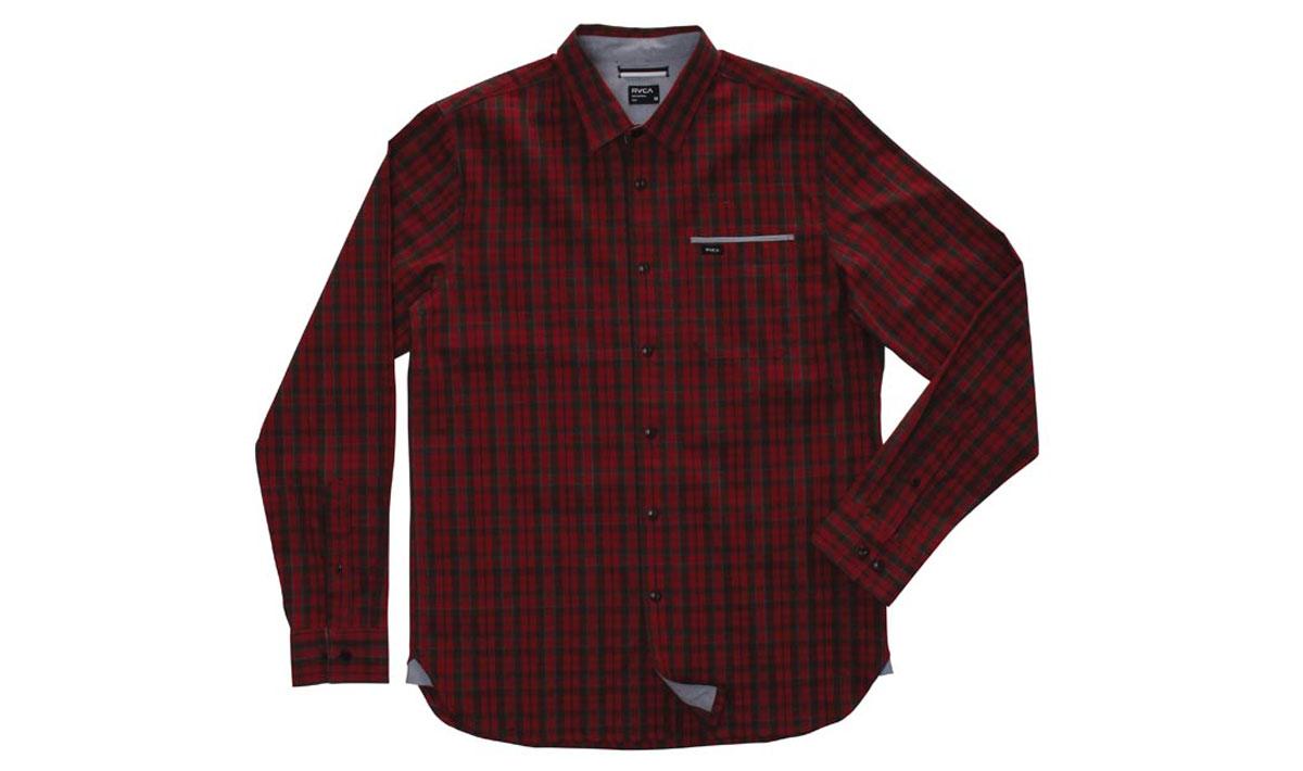 Portman L/S Woven (Red)
