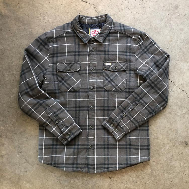 AR Plaid L/S (Olive)