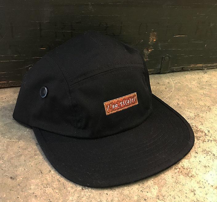 Fabric Logo 5 Panel (Black)