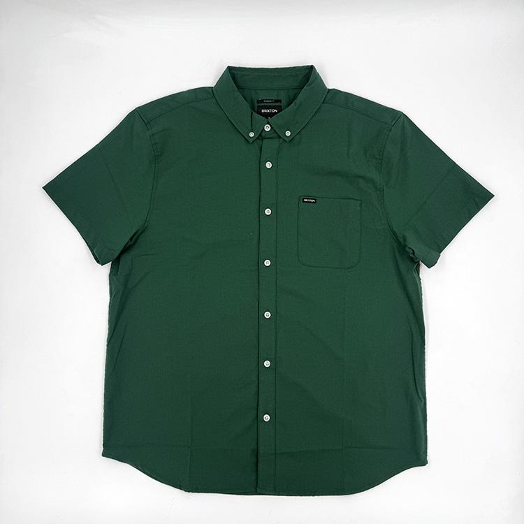 Sanford Oxford S/S Woven (Primal Green)