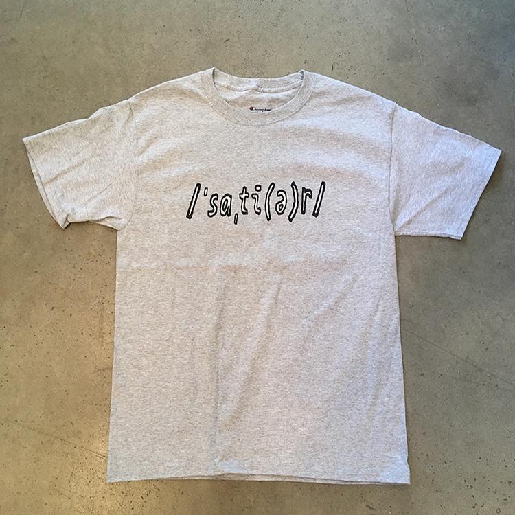 Handwritten Phonetic Logo Tee (Grey)