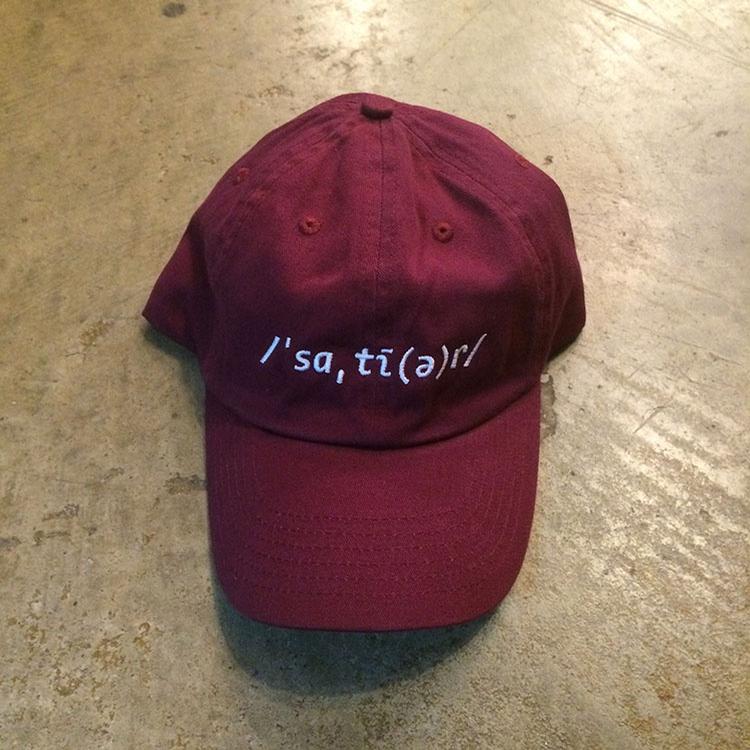 Phonetic Logo Hat (Maroon)