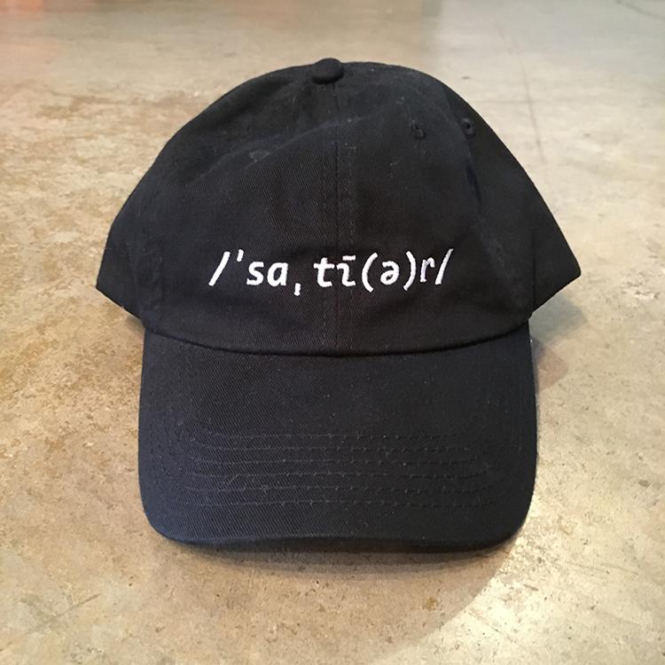 Phonetic Logo Hat (Black)
