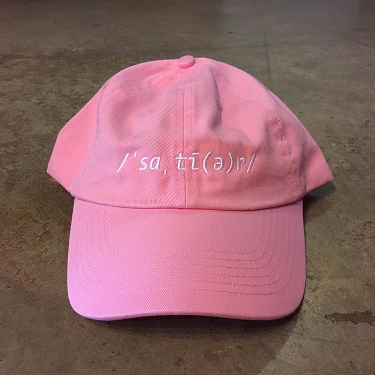 Phonetic Logo Hat (Pink)