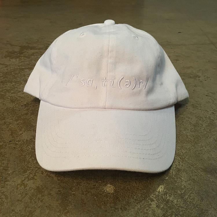 Phonetic Logo Hat (White)