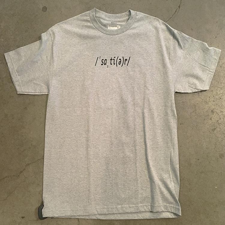 Phonetic Logo Tee (H. Grey)