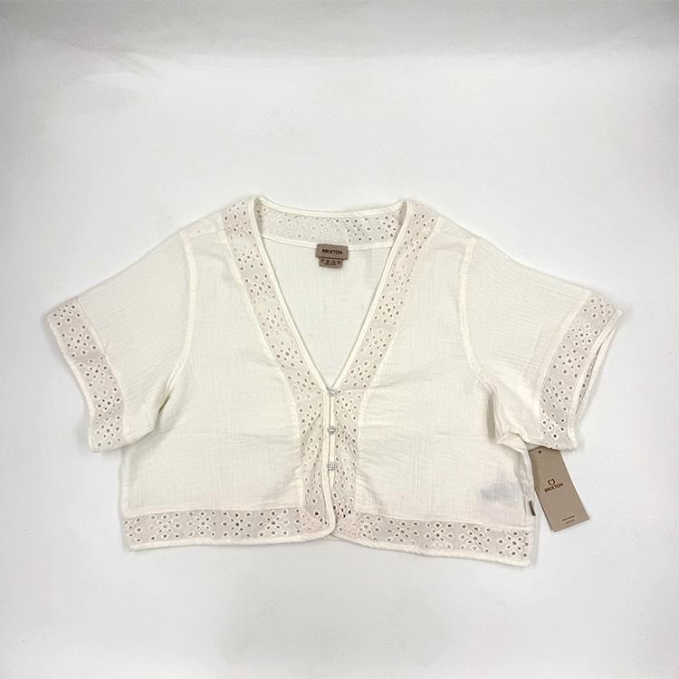 Seaside Eyelet Top