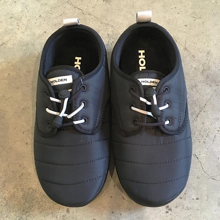 Puffy Slipper Shoe (Black)