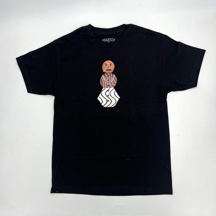 Front Snackman Tee (Black)