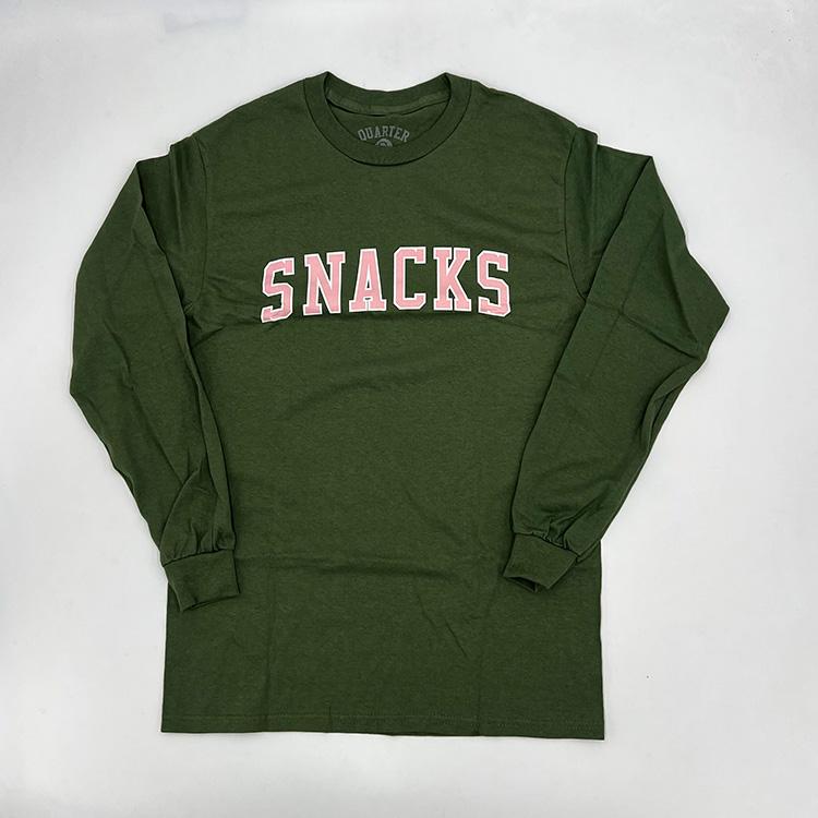 Snacks Varsity L/S (Olive)