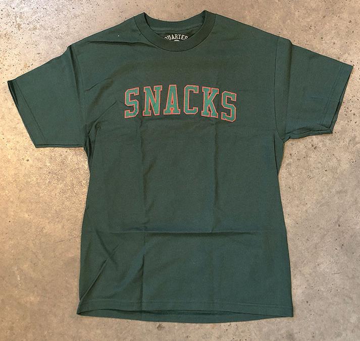Snack Varsity Tee (Forest Green)