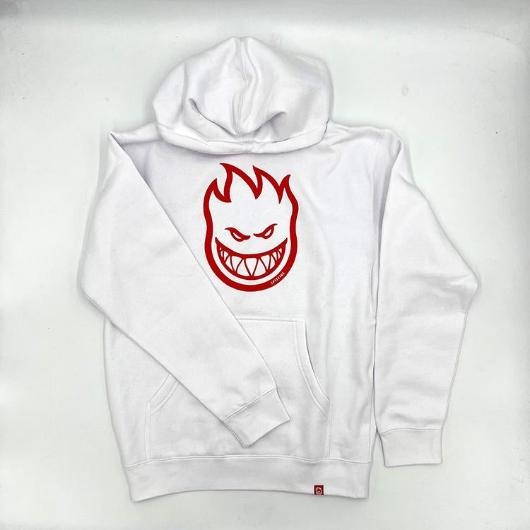 Bighead Hood (White/Red)