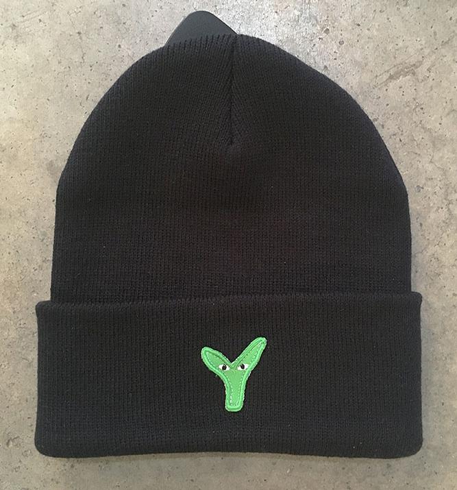 Plant Logo Beanie (Black)