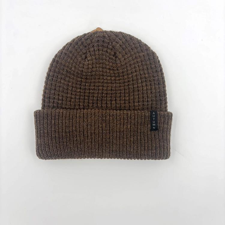 Thermal Knit Beanie (Brown)