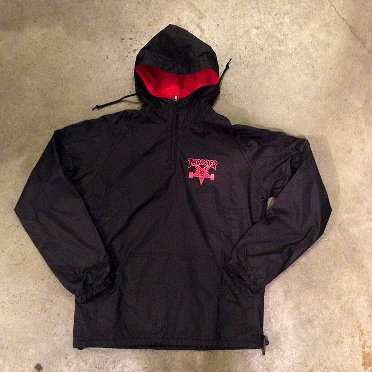 Skategoat Coach Hoodie (Black)