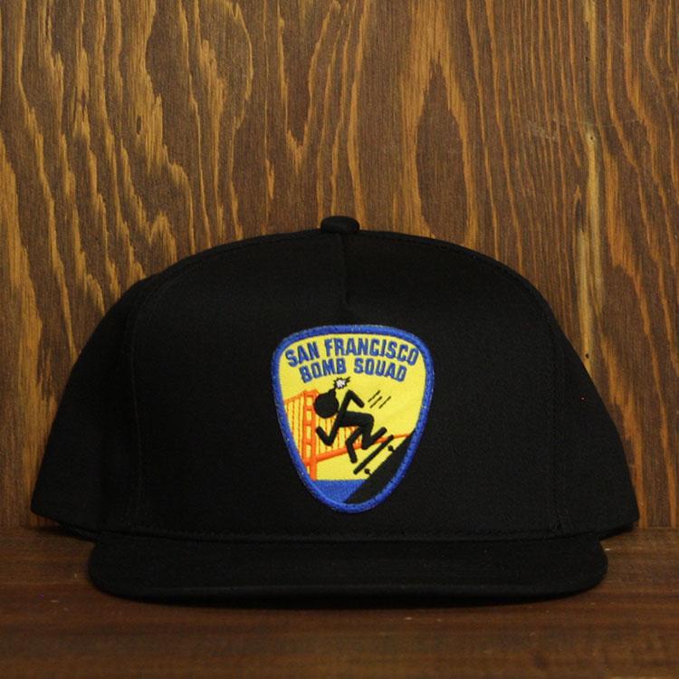 Bomb Squad Snapback (Black)