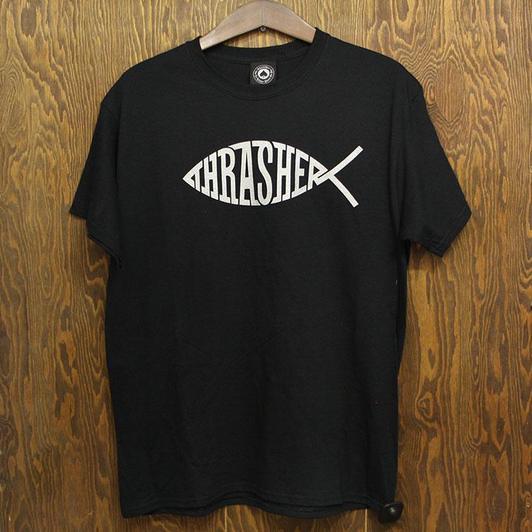 Thrasher Fish S/S (Black)
