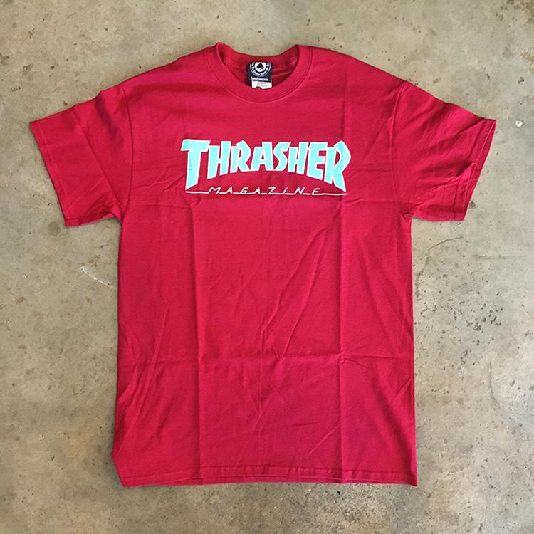 Outlined T-Shirt (Cardinal)