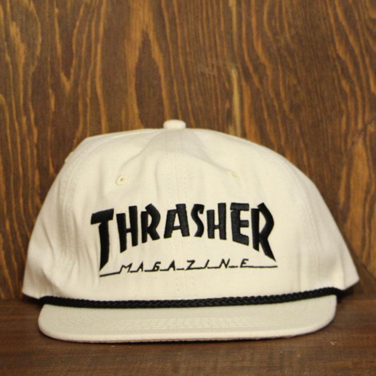 Canvas Rope Snapback (Cream)