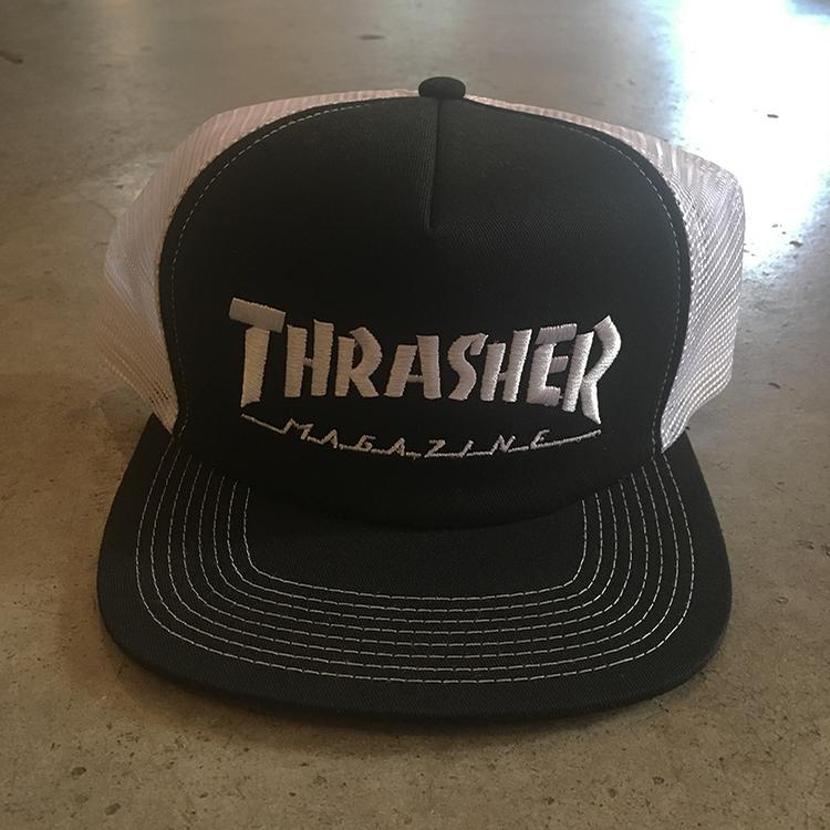 Logo Mesh Cap (Black/White)