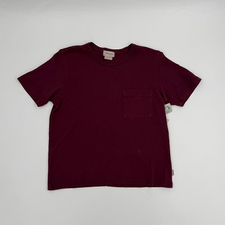 W Carefree Organic Tee (Port)