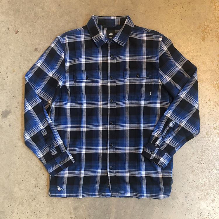 Vans x Antihero Flannel (Black/True Blue)