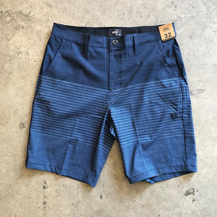 Authentic Hybrid Stripe Short (Dress Blues)