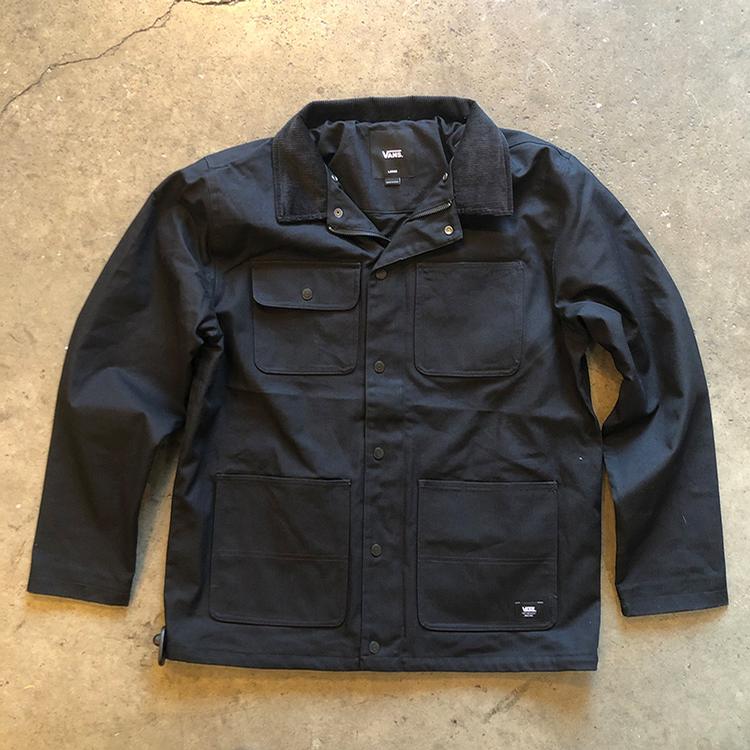 Drill Chore Coat (Black)