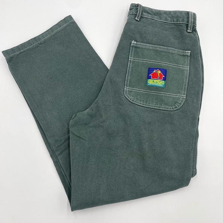 Work Double Knee Pant (Washed Fern)