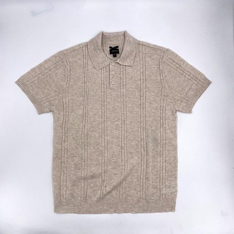 Weekender Merino Wool S/S Polo (Whitecap)