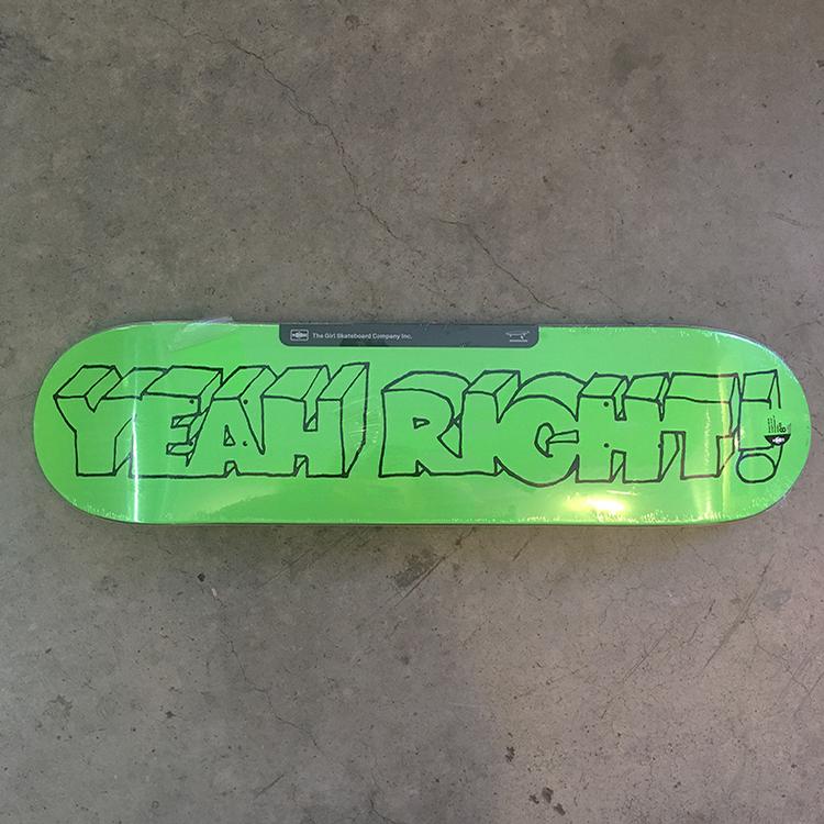 Girl Films Yeah Right! Deck (8.0)
